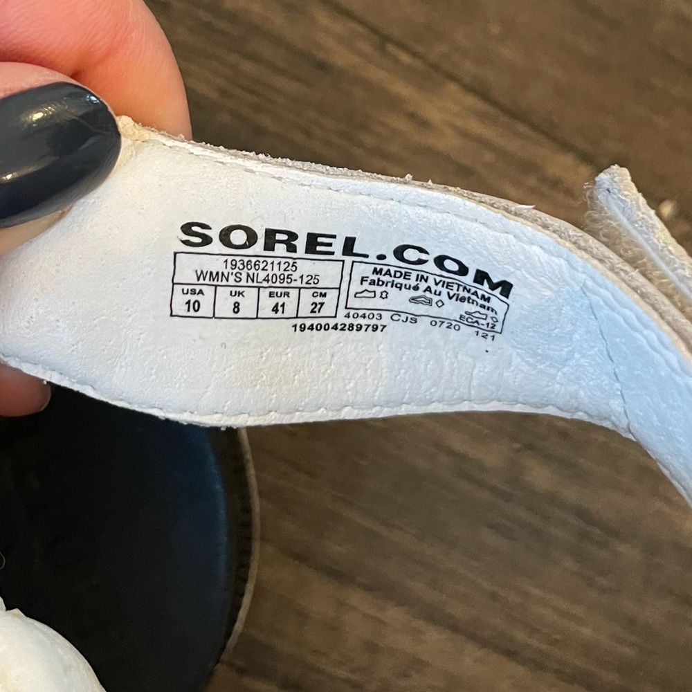 Sorel Roaming Deacon Sea Salt Sandal Size 10 - Picture 2 of 5